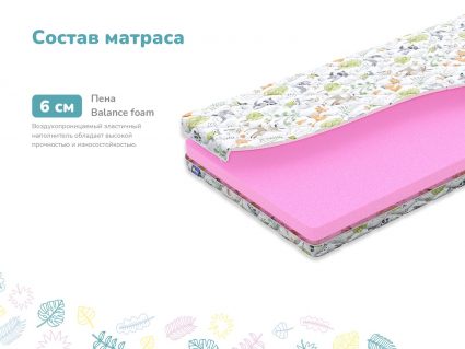 Матрас Димакс Дрёмушка Лайт х/б 70х120