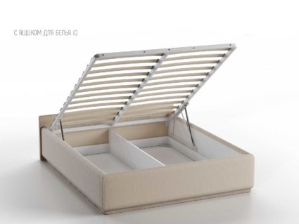 Кровать Nuvola Alba Velutto 22 (с подъемным механизмом) 140х190