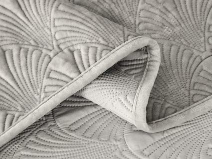 Покрывало Софи де Марко Розалин (светло-серое)