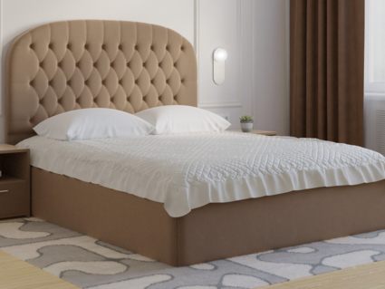 Кровать Lonax Венеция велюр Dolly-13 (с основанием) 180х195