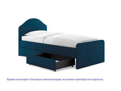 Кровать Сонум Emma Кашемир серый 140х200