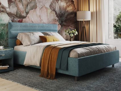 Кровать Сонум Linda Экокожа Белая 80х190