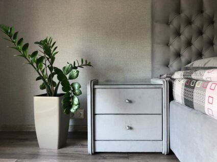 Тумба Димакс Сандрига велюр Velutto 07 уцененная 45х57