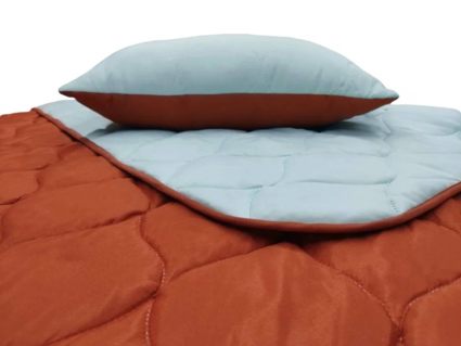 Одеяло-покрывало Primavelle 2Way терракот/бирюза 150х215