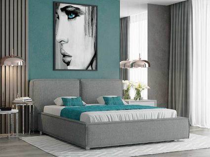 Кровать Nuvola Verde Next 014 (с основанием) 160х190