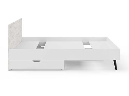 Кровать Сонум Ines Ясмунд + белый 160х200