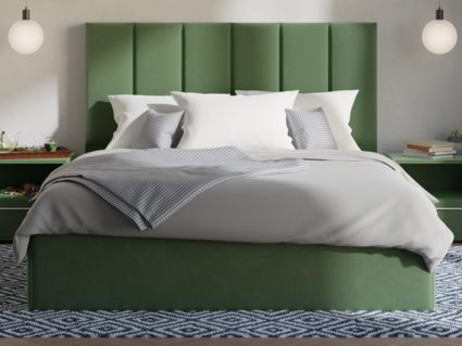 Кровать Lonax Милана велюр Dolly-8 (с подъемным механизмом)