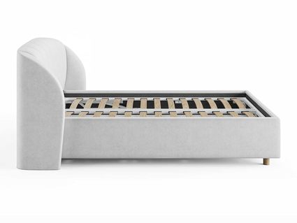 Кровать Сонум Valencia Экокожа Белый (с подъемным механизмом)