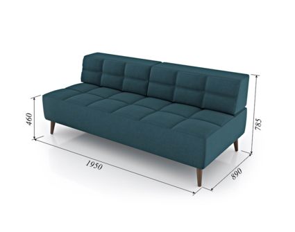 Диван Арско Нельсон трехместный океан