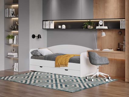 Кровать Сонум Crystal Ясень Анкор 120х190