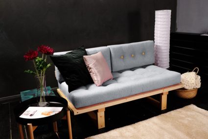 Диван Арско Торн-М двухместный серый Длина 140 см