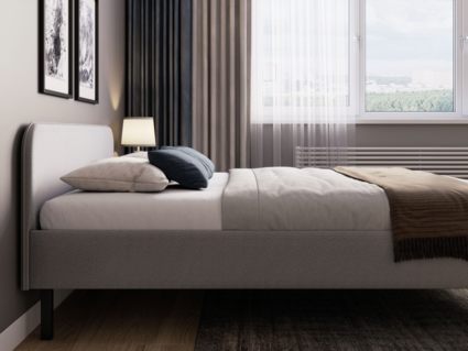 Кровать Сонум Hanna Багама льняной 160х200