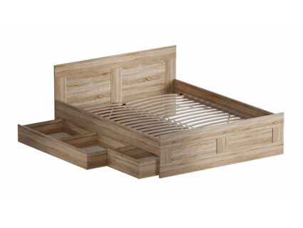 Кровать Гуд Лакк Сириус дуб сонома 120х200