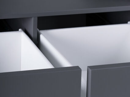 Тумба Гуд Лакк Сага 2 ящика серая