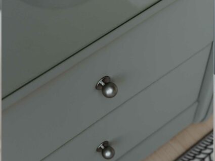 Тумба Димакс Сандрига велюр Velutto 07 уцененная 45х57