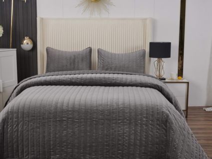 Покрывало Софи де Марко Фердинанд (серое) 240х260