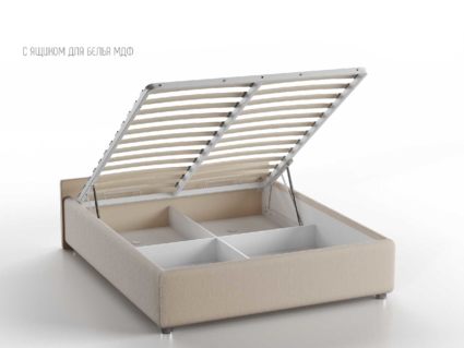 Кровать Nuvola Alba Velutto 22 (с подъемным механизмом) 140х190