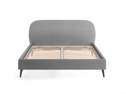 Кровать Сонум Katrin Микровелюр Кремовый 140х190