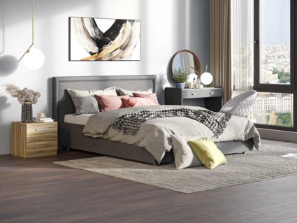 Кровать Сонум Bergamo Кашемир Бежевый