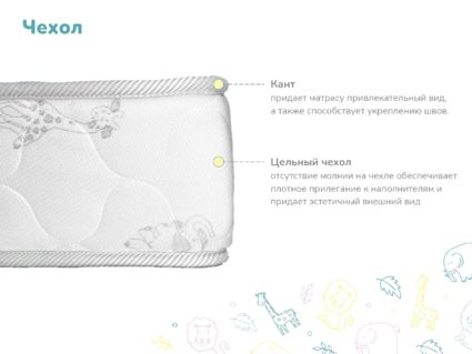 Матрас Димакс Дрёмушка Лайт 80х200