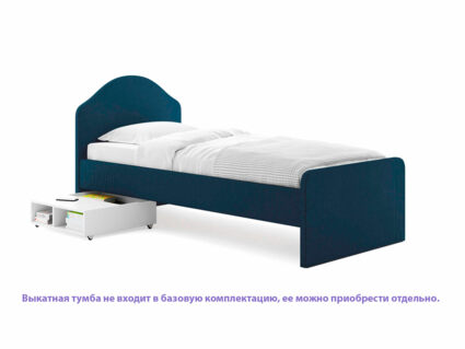 Кровать Сонум Emma Багама синий 140х200
