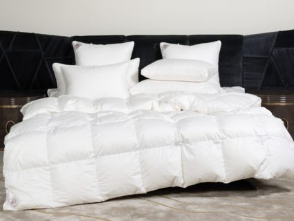 Подушка German Grass King Down Grass трехкамерная 3D с бортиком упругая 70х70