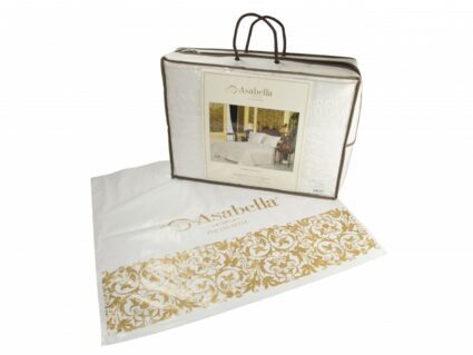 Комплект постельного белья Асабелла с летним одеялом 2141 Евро