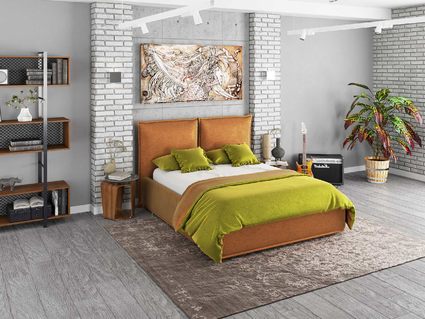 Кровать Nuvola Emilia Next 103 (с основанием)