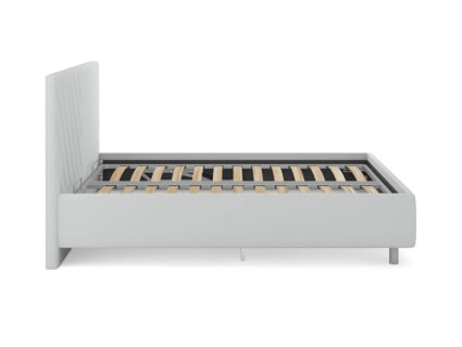 Кровать Сонум Vivien Замша какао (с подъемным механизмом)