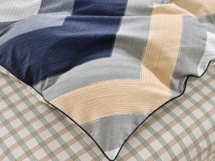 Комплект постельного белья Софи де Марко Девис (синий) Семейный