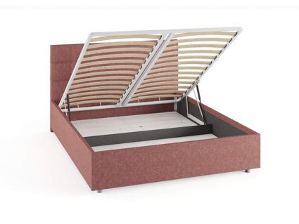 Кровать Сонум Tivoli Кашемир Светло-серый (с подъемным механизмом) 200х190