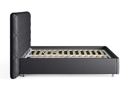 Кровать Сонум Manhattan Экокожа Белая (с подъемным механизмом) 180х200