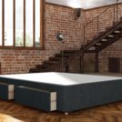 Кровать Mr.Mattress Site Box велюр Grey 160х195