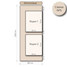 Кровать Mr.Mattress Site Box велюр Grey 160х195