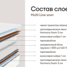 Матрас Мистер Слип Multi Line элит 140х200