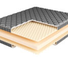 Матрас BeautyRoll Roll Foam Hard 14 Massage Double Lux 150х190