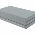 Футон DreamLine Holl 9 (рогожка серая) 80х200