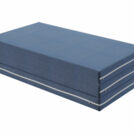 Футон DreamLine Holl 9 (рогожка синяя) 120х200