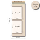Кровать Mr.Mattress Site Box экокожа Black 140х200