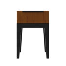 Тумба Rivi Goodman (с одним ящиком) Карамель/венге 35х40