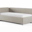 Кровать Сонум Capri Рогожка Песочная (с подъемным механизмом) 80х200