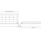 Кровать Димакс Норма + Нуар 120х200