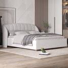 Кровать Сонум Valencia Экокожа Белая 120х190